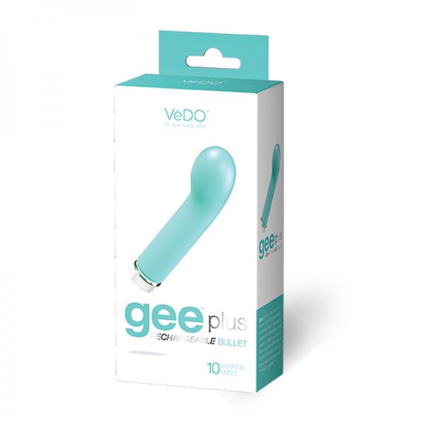 Vedo Geeplus Rechargeable Vibe - Tease Me Turquoise - Vibrators - www.Coyha.com