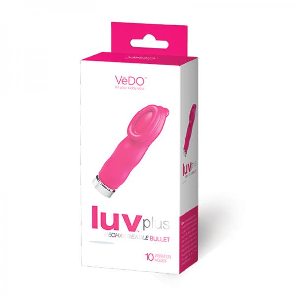 Luv Plus Rechargeable Clitoris Vibe Foxy Pink - Vibrators - www.Coyha.com