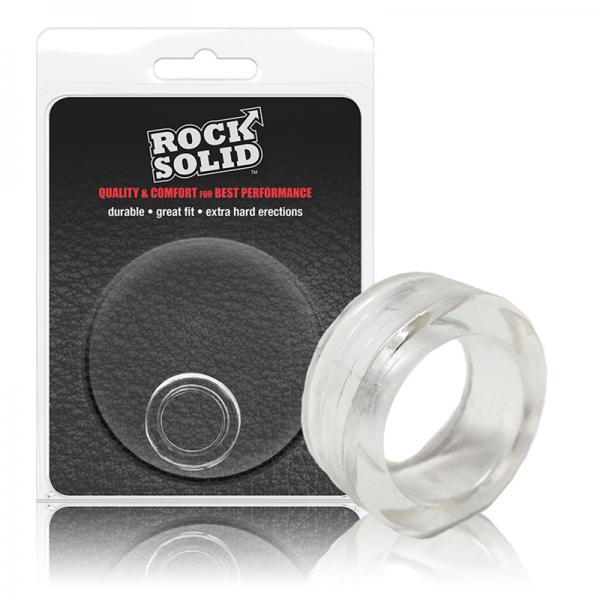 Rock Solid Clear O Ring - Men's Toys - www.Coyha.com