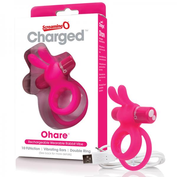 Screaming O Charged Ohare Vooom Mini Vibe - Pink - Men's Toys - www.Coyha.com