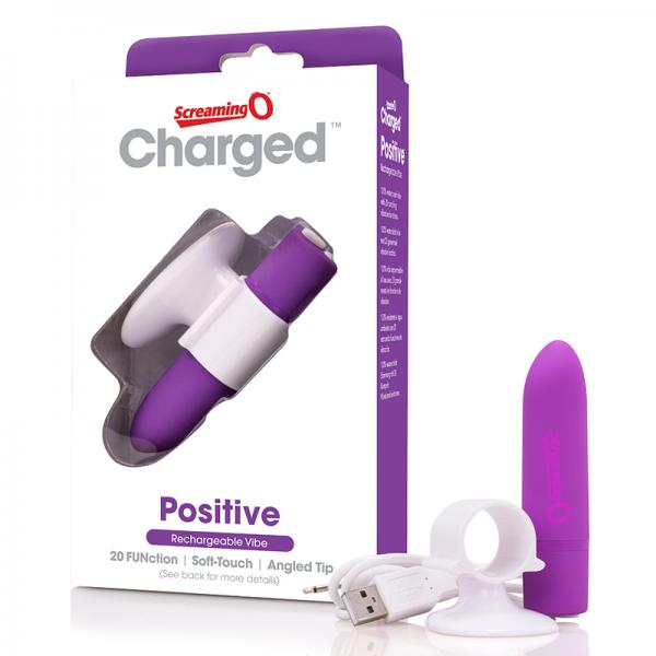 Screaming O Charged Positive Vibe - Grape - Vibrators - www.Coyha.com