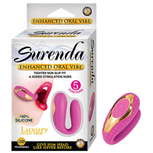 Surenda Enhanced Oral Vibe Pink - Vibrators - www.Coyha.com