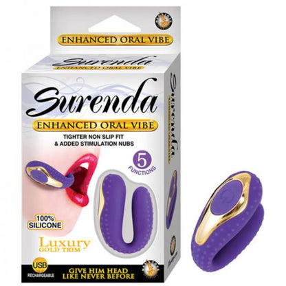 Surenda Enhanced Oral Vibe Purple - Vibrators - www.Coyha.com