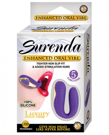 Surenda Enhanced Oral Vibe Purple - Vibrators - www.Coyha.com