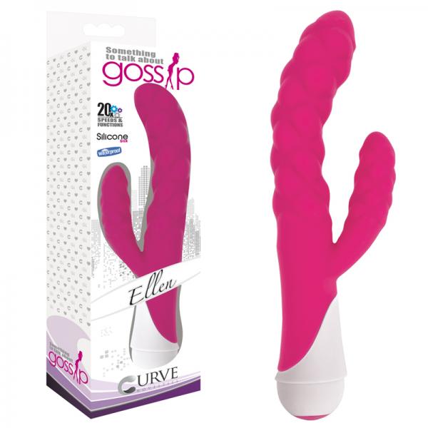 Gossip Ellen Magenta Pink Rabbit Vibrator - Vibrators - www.Coyha.com