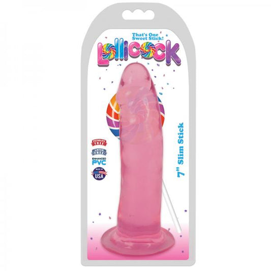 Lollicock Slim Stick 7in Cherry Ice - Dildos - www.Coyha.com