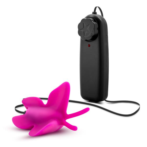 Luxe Butterfly Teaser Pink Clitoral Vibrator - Vibrators - www.Coyha.com