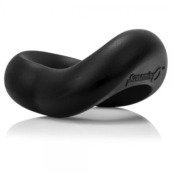 Screaming O SwingO Curved Black C-Ring - Men's Toys - www.Coyha.com