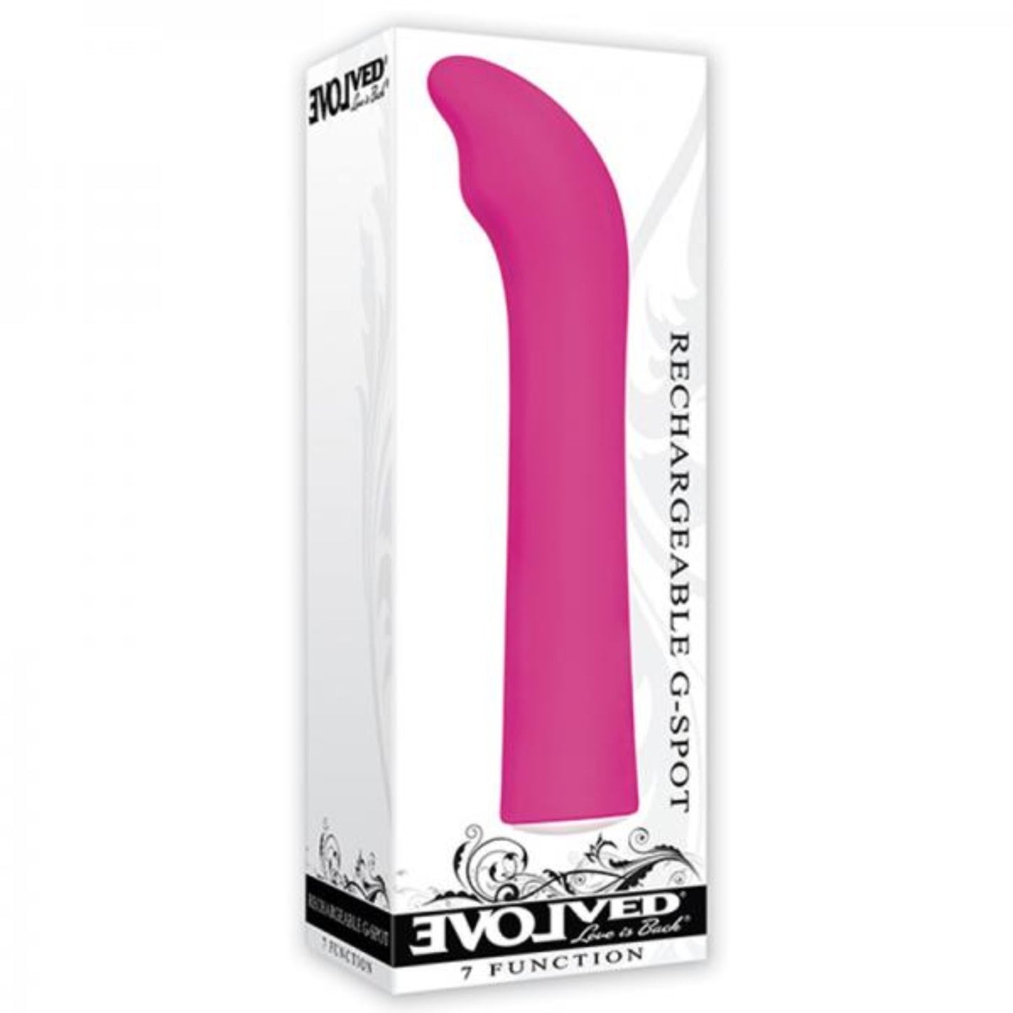 Rechargeable G-Spot 7 Function Pink Vibrator - Vibrators - www.Coyha.com