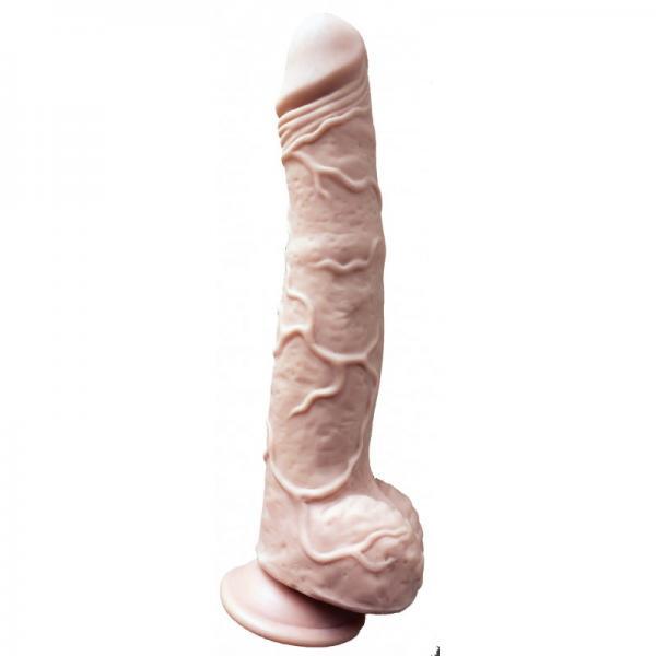 Skinsations Cockasaurus 11 inches Dildo Beige - Dildos - www.Coyha.com