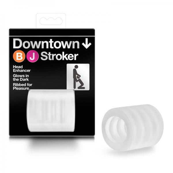 Goin Downtown BJ Stroker Clear - Men's Toys - www.Coyha.com