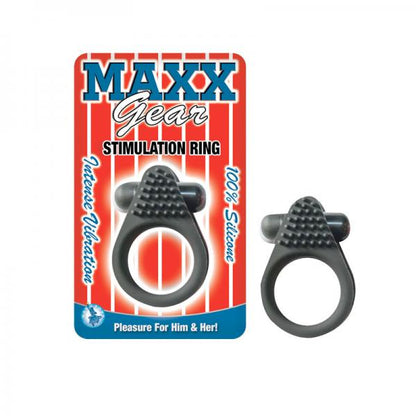 Maxx Gear Stimulation Ring Black - Men's Toys - www.Coyha.com