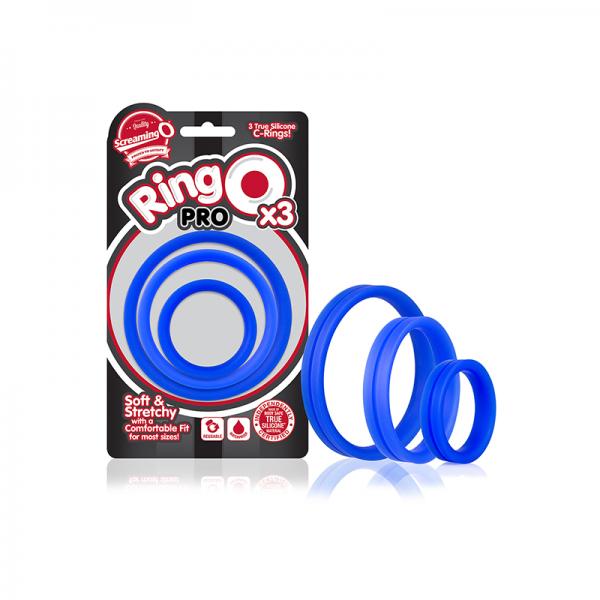 Screaming O Ringo Pro X3 - Blue - Men's Toys - www.Coyha.com