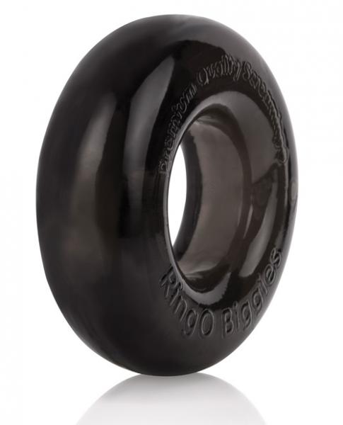 Screaming O Ringo Biggies Black Thick Cock Ring - Men's Toys - www.Coyha.com