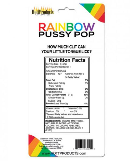 Rainbow Pussy Pop Carded - Extras - www.Coyha.com