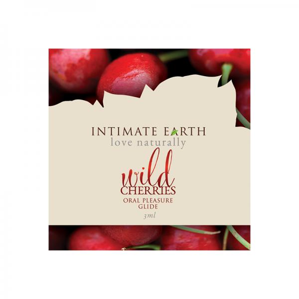 Intimate Earth Wild Cherries Oral Pleasure Glide .10oz - Lubes & Lotions - www.Coyha.com