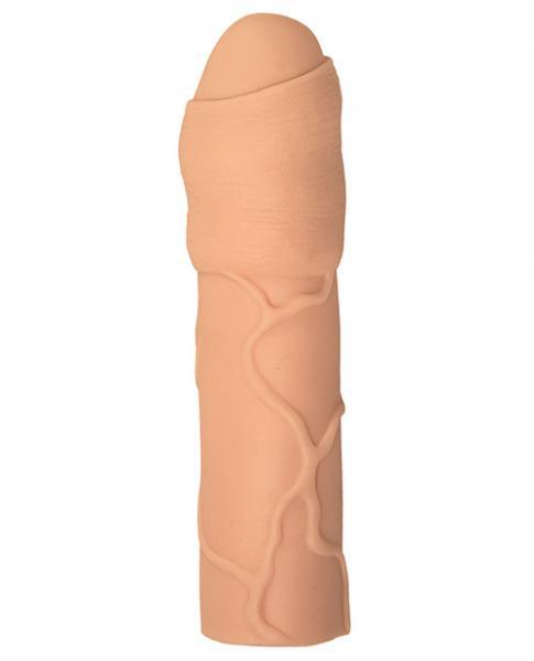 Natural Realskin Uncircumcised Xtender Vibrating Beige - Men's Toys - www.Coyha.com