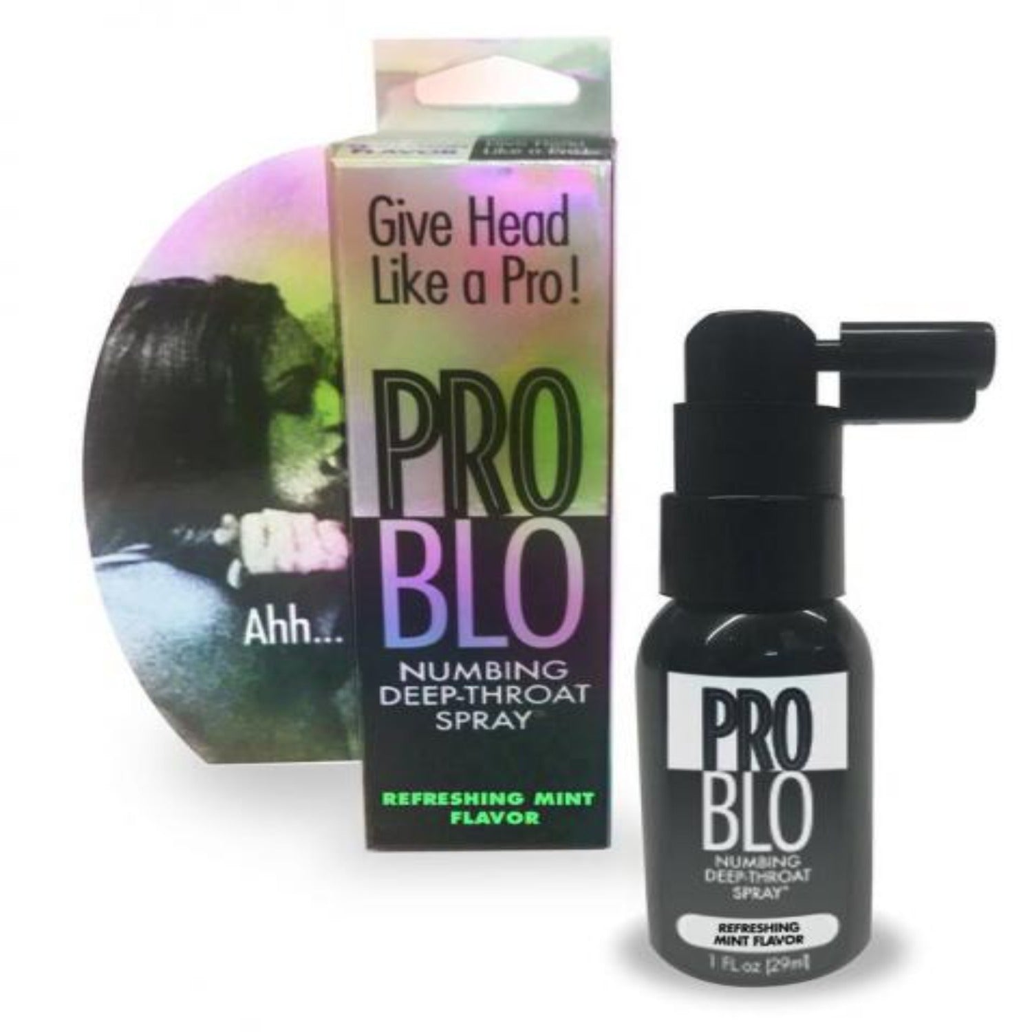 Problo Numbing Spray Refreshing Mint 1oz - Lubes & Lotions - www.Coyha.com