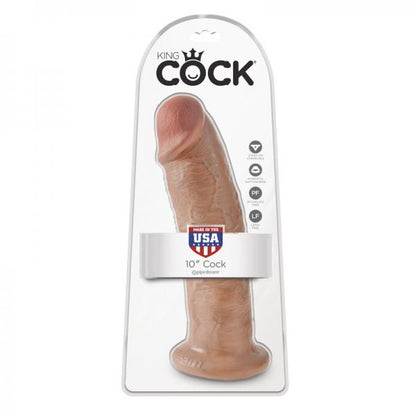 King Cock 10in Dildo - Tan - Dildos - www.Coyha.com