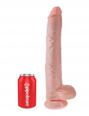 King Cock 14in Cock - Beige - Dildos - www.Coyha.com