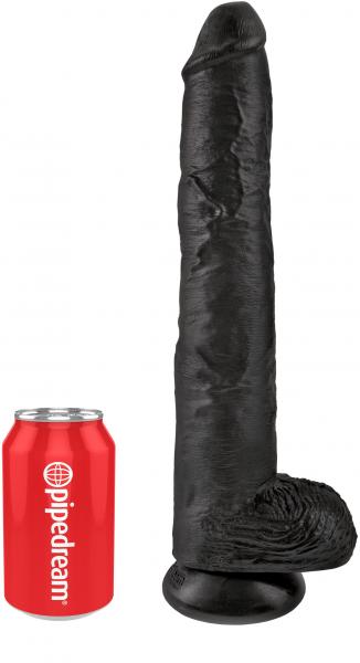 King Cock 14in Cock - Black - Dildos - www.Coyha.com