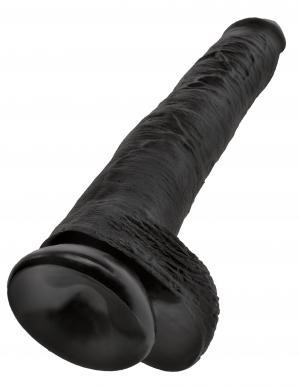 King Cock 14in Cock - Black - Dildos - www.Coyha.com