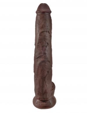 King Cock 14in Cock - Brown - Dildos - www.Coyha.com