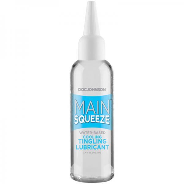 Main Squeeze Water Based Lubricant 3.4 fluid ounces - Lubes & Lotions - www.Coyha.com