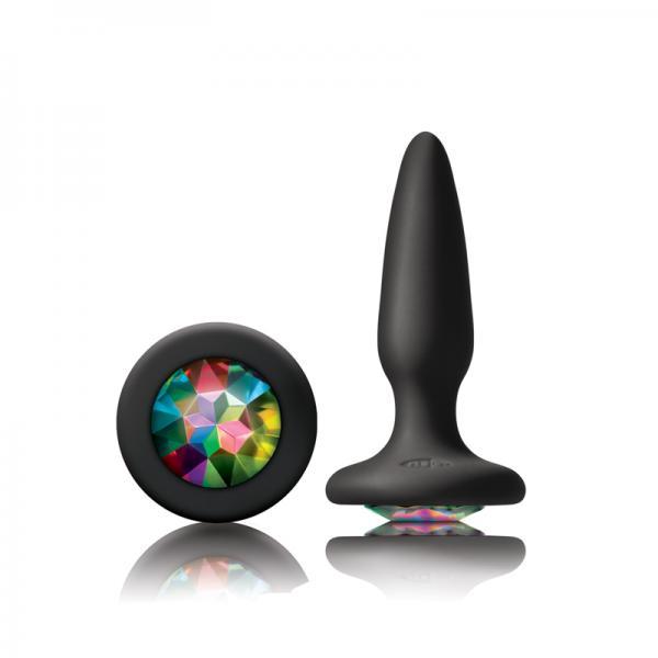 Glams Mini Butt Plug Rainbow Gem - Anal Toys - www.Coyha.com