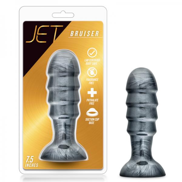 Jet Bruiser Carbon Metallic Black Butt Plug - Anal Toys - www.Coyha.com