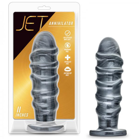 Jet Annihilator Carbon Metallic Black Butt Plug - Anal Toys - www.Coyha.com