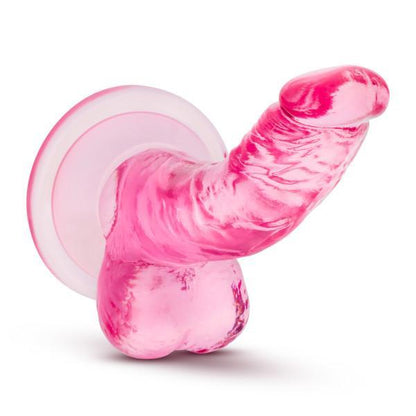 Naturally Yours 4 inches Mini Cock Pink Dildo - Dildos - www.Coyha.com