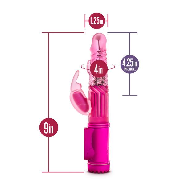 Romping Rabbit Fuchsia Pink Vibrator - Vibrators - www.Coyha.com