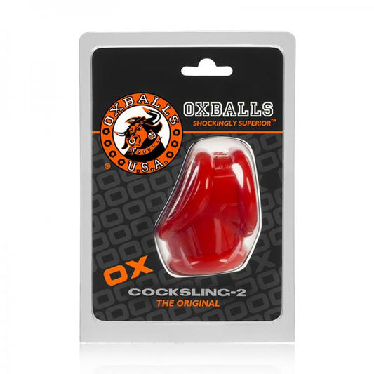 Oxballs Cocksling-2, Cocksling, Red - Men's Toys - www.Coyha.com