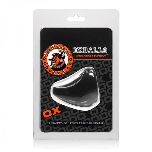 Oxballs Unit-x, Cocksling, Black - Men's Toys - www.Coyha.com