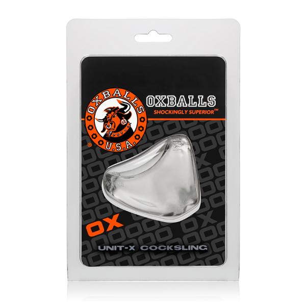 Oxballs Unit-x, Cocksling, Clear - Men's Toys - www.Coyha.com