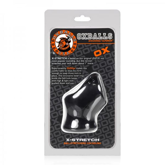 Oxballs Unit-x Stretch, Cocksling, Black - Bondage - www.Coyha.com