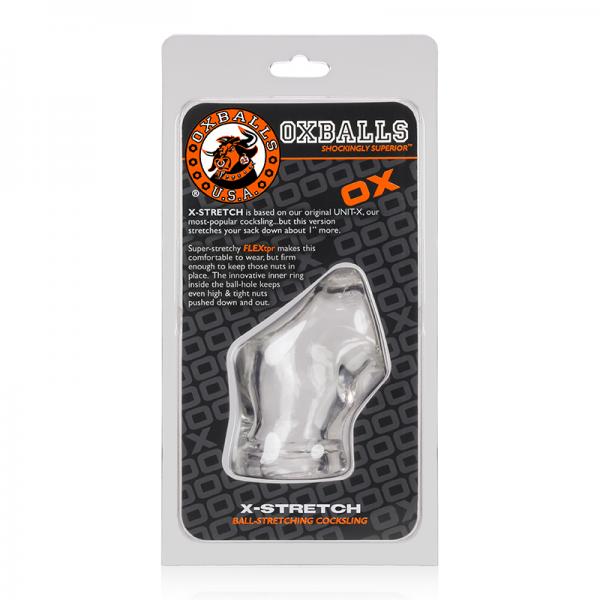 Oxballs Unit-x Stretch, Cocksling, Clear - Bondage - www.Coyha.com