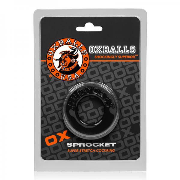 Oxballs Sprocket, Cockring, Black - Men's Toys - www.Coyha.com