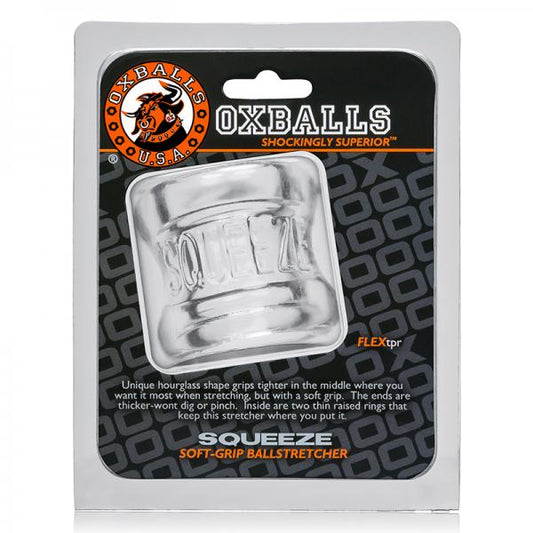 Oxballs Squeeze, Ball Stretcher, Clear - Bondage - www.Coyha.com