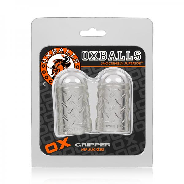 Oxballs Gripper, Nipple Puller, Clear - Bondage - www.Coyha.com