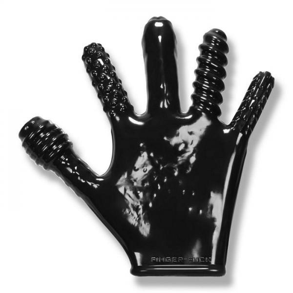 Finger F*ck Textured Glove Oxballs Black - Sexy Wear - www.Coyha.com