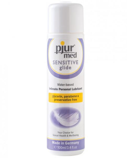 Pjur Med Sensitive Glide 3.4oz Bottle - Lubes & Lotions - www.Coyha.com