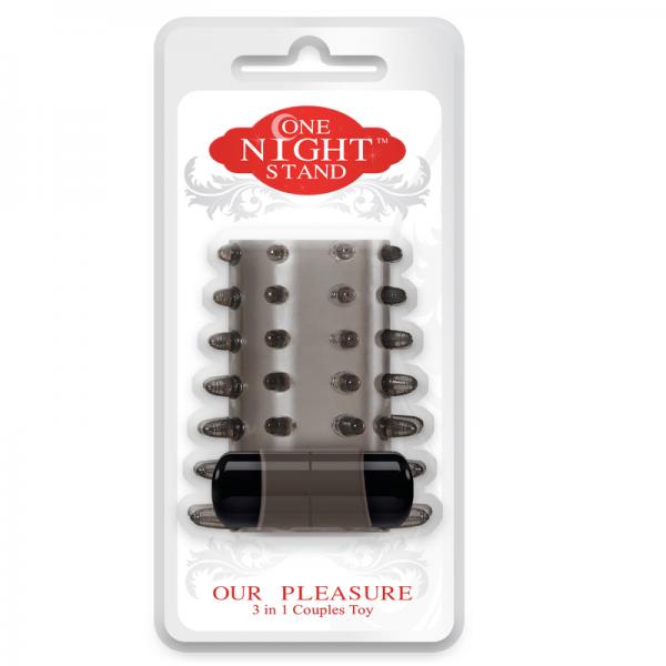 One Night Stand Our Pleasure 3 in 1 Couples Toy Smoke - Men's Toys - www.Coyha.com