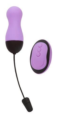 Simple & True Remote Control Vibrating Egg Purple - Vibrators - www.Coyha.com