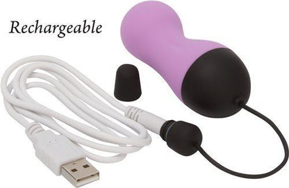 Simple & True Remote Control Vibrating Egg Purple - Vibrators - www.Coyha.com