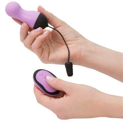 Simple & True Remote Control Vibrating Egg Purple - Vibrators - www.Coyha.com