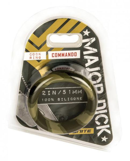 Major Dick Wide Silicone Donut 2 inches Ring Camo - Men's Toys - www.Coyha.com