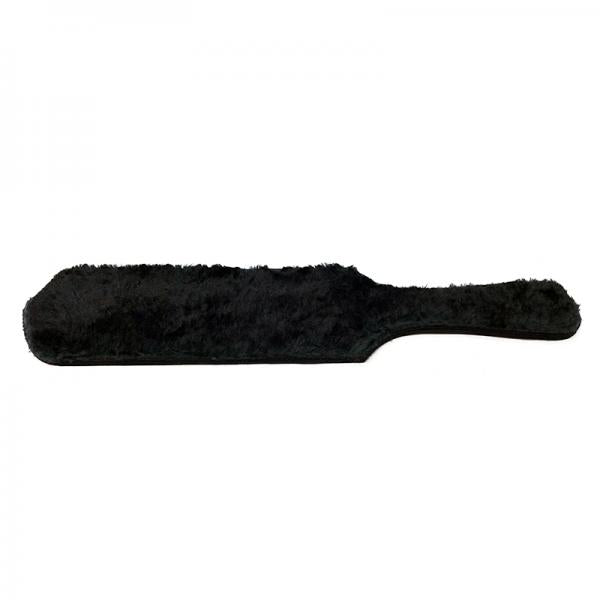 Rouge Paddle With Fur Black - Bondage - www.Coyha.com