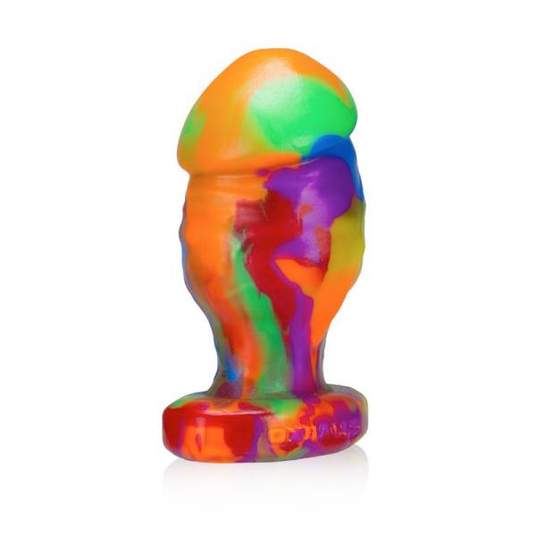 Oxballs Honcho-2, Buttplug, Medium, Rainbow - Anal Toys - www.Coyha.com